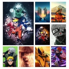 (No Frame)40 Styles Naruto Ripstop Waterproof Anime Poster