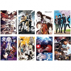 (No Frame)40 Styles Bungo Stray Dogs Ripstop Waterproof Anime Poster