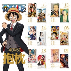 30 Styles 40*60cm One Piece Cartoon Anime Pillow