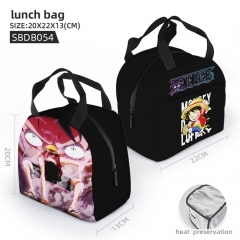 One Piece Lunch Bag Cartoon Character Pattern Anime Hand Bag