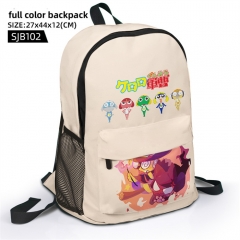 Keroro Cartoon Anime Backpack School Bag