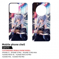 3 Styles Genshin Impact Anime Mobile Phone Shell Phone Slip Phone Cover Phone Case