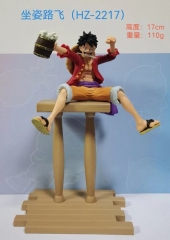 17CM One Piece Monkey D. Luffy Cartoon PVC Anime Action Figure