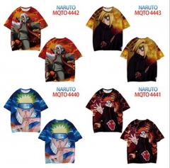 15 Styles Naruto Cartoon Pattern Anime T shirts