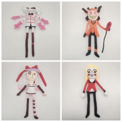 4 Styles Hazbin Hotel Alastor Anime Plush Toy Doll Soft Animal Stuffed Doll 45cm