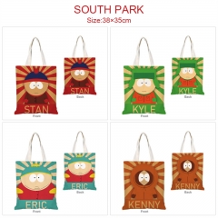 6 Styles South Park Cartoon Canvas Shopping Bag Anime Shoulder Bag