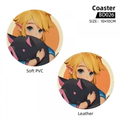 The Legend Of Zelda Cartoon PVC Character Collection Anime Coaster
