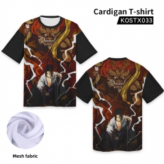 4 Styles Naruto Fabric Material Short Sleeves Anime T shirts