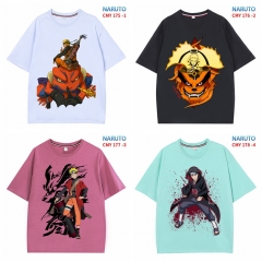 36 Styles Naruto Cartoon Pattern Anime T Shirts