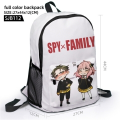 3 Styles Spy×Family Cartoon Anime Backpack School Bag