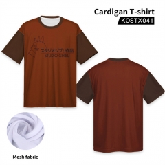 2 Styles My Neighbor Totoro Fabric Material Short Sleeves Anime T shirts