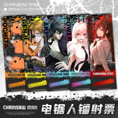 5 Styles Chainsaw Man Anime Bookmark