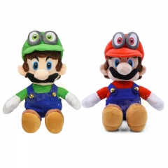 2 Colors 20CM Super Mairo Bro. Luigi Game Cartoon Anime Plush Toy Doll