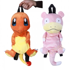 2 Styles 35CM Pokemon Charmander/Slowpoke Cartoon Anime Plush Bag