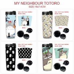 6 Styles My Neighbor Totoro Cartoon Plastic Anime Water Cup