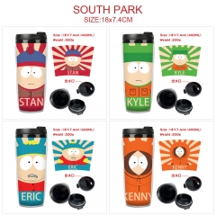 4 Styles South Park Cartoon Plastic Anime Water Cup
