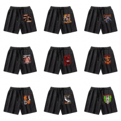 10 Styles Chainsaw Man Cosplay Color Printing Anime Pants Shorts