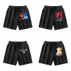 4 Styles Death Note Cosplay Color Printing Anime Pants Shorts