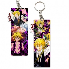2 Styles The Seven Deadly Sins Animation Double-sided Anime Keychain