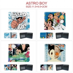 6 Styles Astroboy/Tetsuwan Atom Cartoon Color Printing Coin Purse Anime Short Wallet