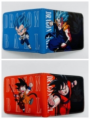 2 Styles Dragon Ball Z Purse Short Anime Wallet