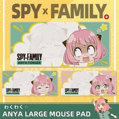 4 Styles 90*40CM SPY X FAMILY Anya Cartoon Anime Mouse Pad