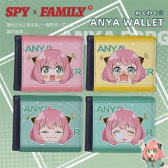 4 Styles SPY X FAMILY Anya Cartoon Purse Anime Wallet