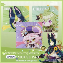 3 Styles 21*26CM My Dress-Up Darling Kaguya Anya Cartoon Anime Mouse Pad