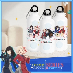 3 Styles Lycoris Recoil Cartoon Anime Water Cup