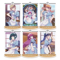 6 Styles  Goddess Cafe Terrace Anime Acrylic Standing Plates