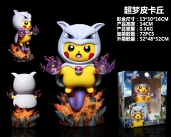 14CM Pokemon Pikachu Cute PVC Anime Figure Toy