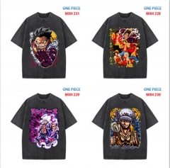 9 Styles One Piece Cartoon Pattern Anime T Shirts
