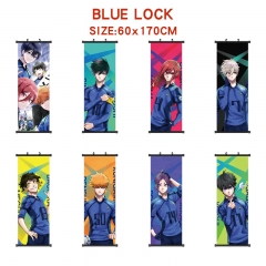 8 Styles 60*170CM Blue Lock Wall Scroll Cartoon Pattern Decoration Anime Wallscroll