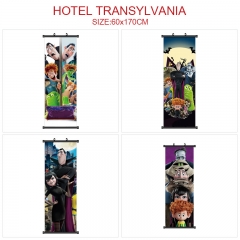 4 Styles 60*170CM Hotel Transylvania Wall Scroll Cartoon Pattern Decoration Anime Wallscroll