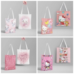37 Styles Cinnamoroll Melody Kuromi Handbag Zipper Anime Canvas Bag
