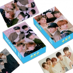 30PCS/SET K-POP TXT TOMORROW X TOGETHER Anime LOMO Card Set