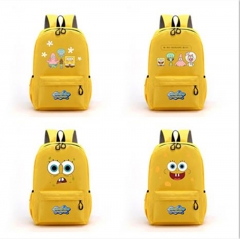 7 Styles SpongeBob SquarePants Cartoon Anime Canvas Backpack Bag