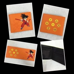 Dragon Ball Z Purse Short Anime Wallet