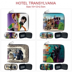 5 Styles Hotel Transylvania Cartoon Zipper Purse Anime Short Wallet