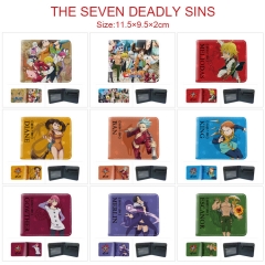 9 Styles The Seven Deadly Sins Cartoon Purse Anime Short Wallet