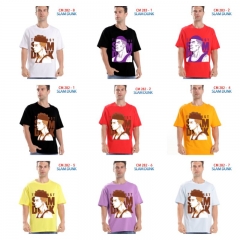28 Styles Slam Dunk Cartoon Pattern Anime T Shirts