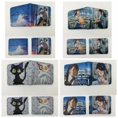 5 Styles Suzume Coin Purse PVC Anime Short Wallet