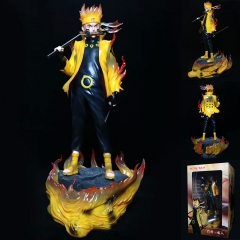 38CM Naruto Uzumaki Naruto PVC Anime Figure Toy With Light