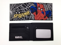 Spider Man Movie Coin Purse PVC Anime Short Wallet
