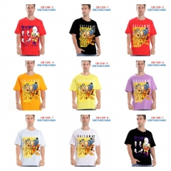 21 Styles One Punch Man Cartoon Pattern Short Sleeve Anime T Shirts
