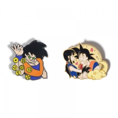 2 Styles Dragon Ball Z Anime Brooch and Pin