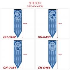 40*145CM 6 Styles Lilo & Stitch Decoration Anime Flag