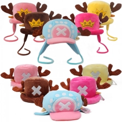 11 Styles One Piece Cos Chopper Anime Plush Hat