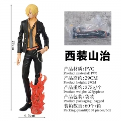 29CM One Piece Sanji Anime PVC Figure Toy