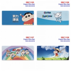 (40*90*0.3cm) 15 Styles Crayon Shin-chan Cartoon Anime Mouse Pad